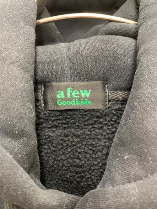A FEW GOOD KIDS（アフューグッドキッズ）A FEW GOOD KIDS (アフューグッドキッズ) パーカー ブラック サイズ:Lの古着・服飾アイテム