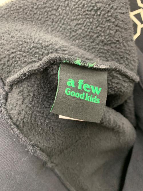 A FEW GOOD KIDS（アフューグッドキッズ）A FEW GOOD KIDS (アフューグッドキッズ) パーカー ブラック サイズ:Lの古着・服飾アイテム