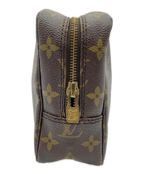 LOUIS VUITTON（ルイ ヴィトン）LOUIS VUITTON (ルイ ヴィトン) コスメポーチ ブラウンの古着・服飾アイテム