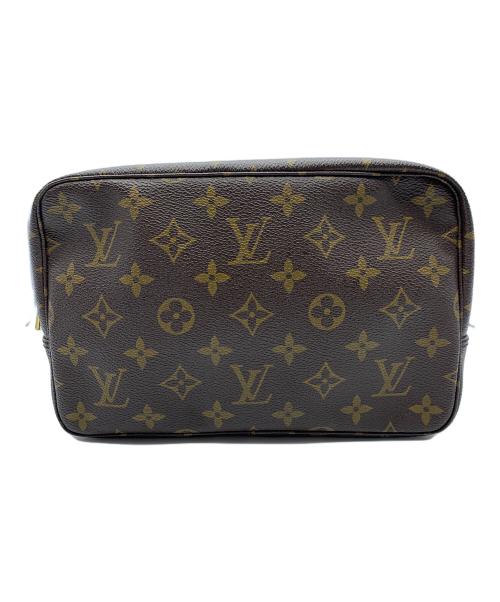 LOUIS VUITTON（ルイ ヴィトン）LOUIS VUITTON (ルイ ヴィトン) コスメポーチ ブラウンの古着・服飾アイテム