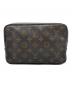 LOUIS VUITTON（ルイ ヴィトン）の古着「コスメポーチ」｜ブラウン