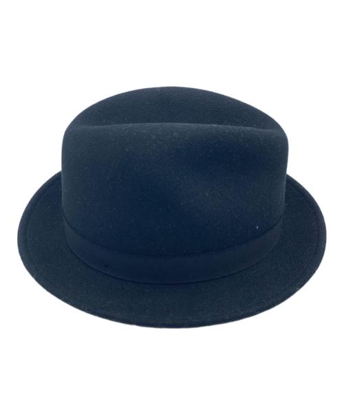 lite felt（ライトフェルト）lite felt (ライトフェルト) ハット ブラックの古着・服飾アイテム