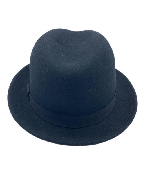 lite felt（ライトフェルト）lite felt (ライトフェルト) ハット ブラックの古着・服飾アイテム