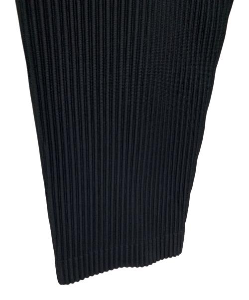 HOMME PLISSE ISSEY MIYAKE（オム プリッセ イッセイ ミヤケ）HOMME PLISSE ISSEY MIYAKE (オム プリッセ イッセイ ミヤケ) パンツ ブラック サイズ:2の古着・服飾アイテム