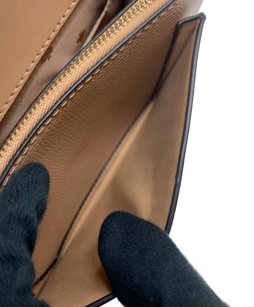 Kate Spade（ケイトスペード）Kate Spade (ケイトスペード) チェーンショルダーバッグ ブラック×ブラウンの古着・服飾アイテム