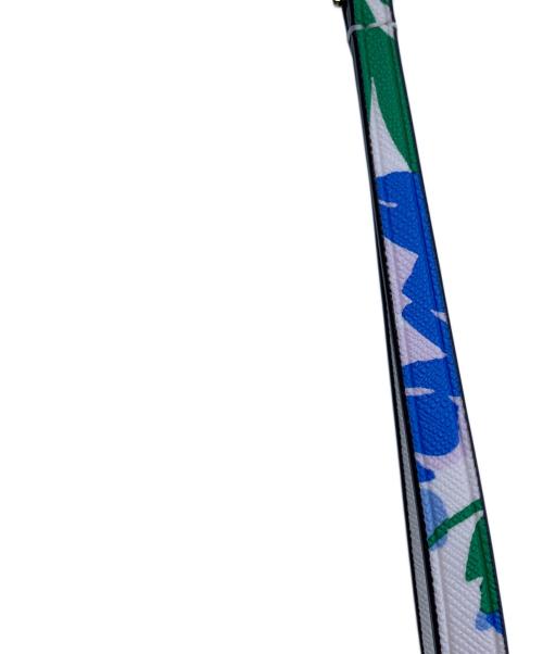 Kate Spade（ケイトスペード）Kate Spade (ケイトスペード) ポーチ ホワイト×ブルーの古着・服飾アイテム