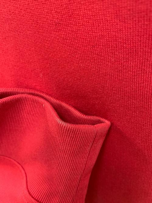 BURBERRY（バーバリー）BURBERRY (バーバリー) ジップパーカー レッド サイズ:Sの古着・服飾アイテム