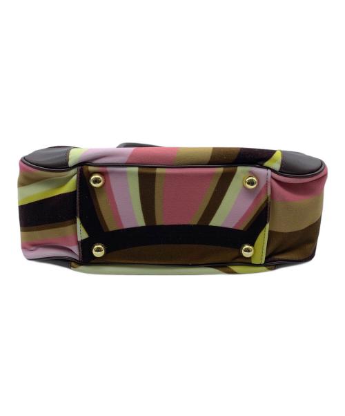 PAUL SMITH（ポールスミス）PAUL SMITH (ポールスミス) マルチストライプハンドバッグの古着・服飾アイテム