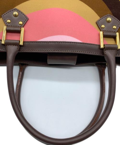 PAUL SMITH（ポールスミス）PAUL SMITH (ポールスミス) マルチストライプハンドバッグの古着・服飾アイテム