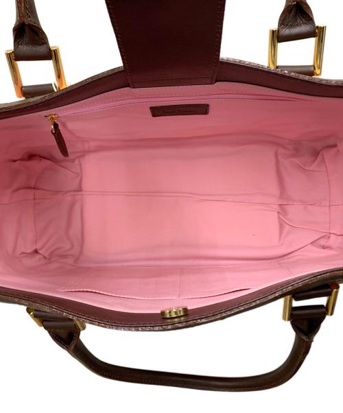 PAUL SMITH（ポールスミス）PAUL SMITH (ポールスミス) マルチストライプハンドバッグの古着・服飾アイテム