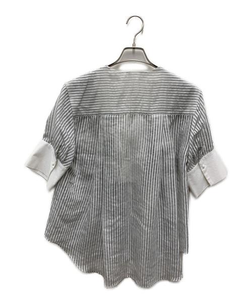 ESTNATION（エストネーション）ESTNATION (エストネーション) シアーブザムシャツ グレー サイズ:36の古着・服飾アイテム