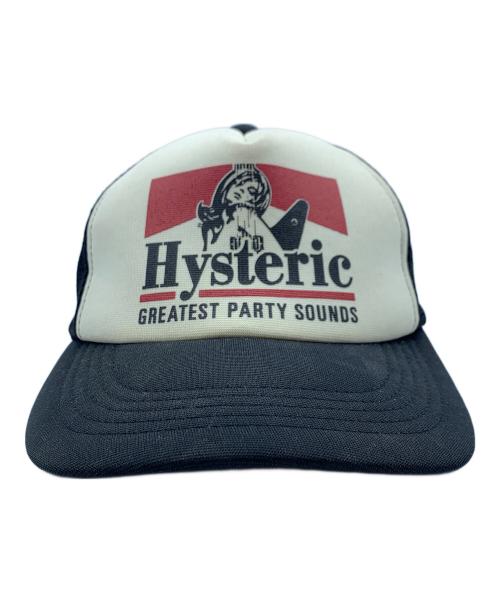 Hysteric Glamour（ヒステリックグラマー）Hysteric Glamour (ヒステリックグラマー) キャップ ブラック×ホワイトの古着・服飾アイテム