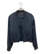 BALENCIAGA.PARISバレンシアガ）の古着「袖リブジャケット」｜ネイビー