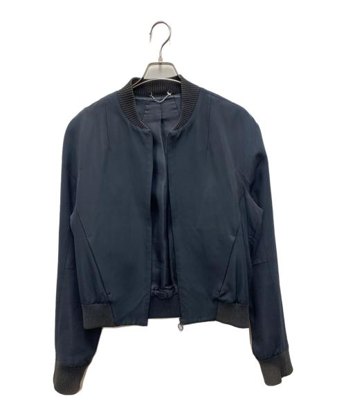 BALENCIAGA.PARIS（バレンシアガ）BALENCIAGA.PARIS (バレンシアガ) 袖リブジャケット ネイビー サイズ:38の古着・服飾アイテム