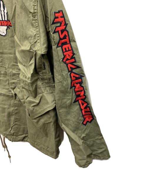Hysteric Glamour（ヒステリックグラマー）Hysteric Glamour (ヒステリックグラマー) ミリタリージャケット オリーブ サイズ:Freeの古着・服飾アイテム