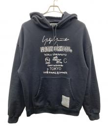 YOHJI YAMAMOTO×NEIGHBORHOOD（ヨウジヤマモト×ネイバーフッド）の古着「パーカー」｜ブラック