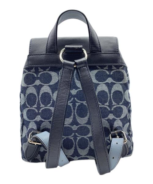 COACH（コーチ）COACH (コーチ) ミニリュック ネイビーの古着・服飾アイテム