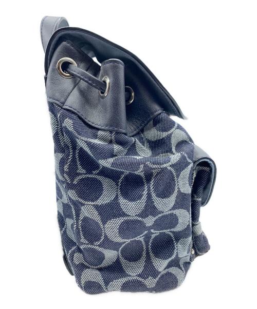 COACH（コーチ）COACH (コーチ) ミニリュック ネイビーの古着・服飾アイテム