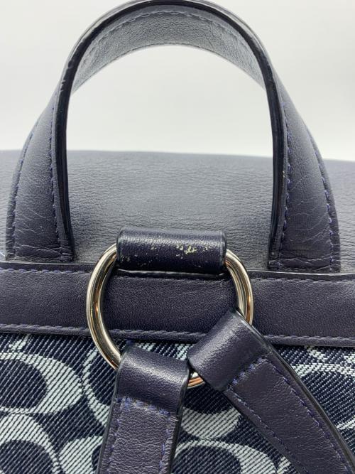 COACH（コーチ）COACH (コーチ) ミニリュック ネイビーの古着・服飾アイテム