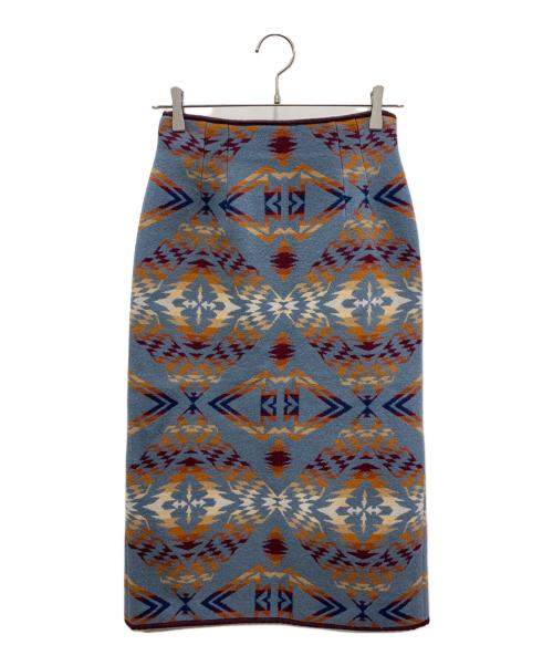 emmi（エミ）emmi (エミ) PENDLETON (ペンドルトン) スカート グレーの古着・服飾アイテム