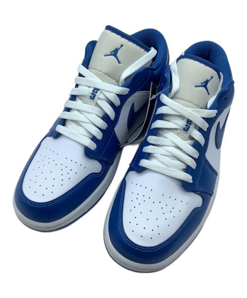 NIKE（ナイキ）NIKE (ナイキ) ローカットスニーカー ブルー×ホワイト サイズ:28の古着・服飾アイテム