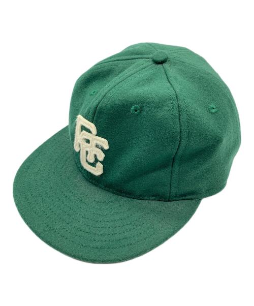 EBBETS FIELD FLANNELS（エベッツフィールドフランネルズ）EBBETS FIELD FLANNELS (エベッツフィールドフランネルズ) キャップ グリーンの古着・服飾アイテム