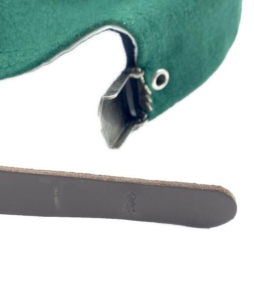 EBBETS FIELD FLANNELS（エベッツフィールドフランネルズ）EBBETS FIELD FLANNELS (エベッツフィールドフランネルズ) キャップ グリーンの古着・服飾アイテム