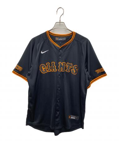 中古・古着通販】NIKE (ナイキ) ベースボールシャツ ブラック サイズ:L