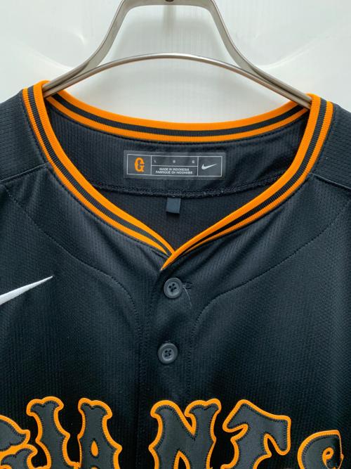 NIKE（ナイキ）NIKE (ナイキ) ベースボールシャツ ブラック サイズ:Lの古着・服飾アイテム