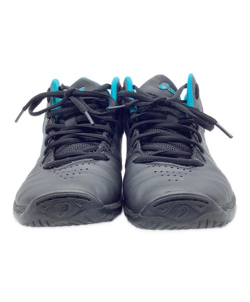 asics（アシックス）asics (アシックス) ローカットスニーカー ブラック サイズ:22.5の古着・服飾アイテム