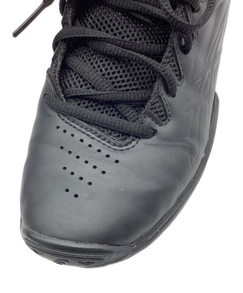 asics（アシックス）asics (アシックス) ローカットスニーカー ブラック サイズ:22.5の古着・服飾アイテム