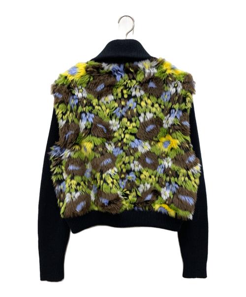 Desigual（デシグアル）Desigual (デシグアル) ジャケット ブラック×グリーン サイズ:XLの古着・服飾アイテム