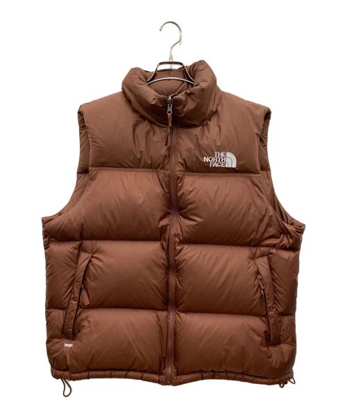 THE NORTH FACE（ザ ノース フェイス）THE NORTH FACE (ザ ノース フェイス) ダウンベスト　700フィル ブラウン サイズ:XLの古着・服飾アイテム