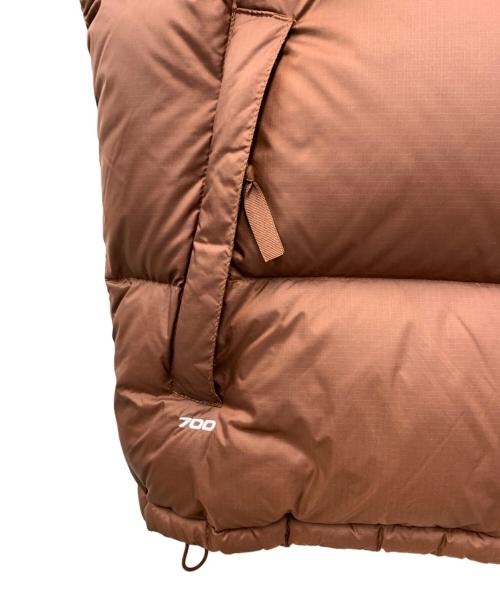 THE NORTH FACE（ザ ノース フェイス）THE NORTH FACE (ザ ノース フェイス) ダウンベスト　700フィル ブラウン サイズ:XLの古着・服飾アイテム