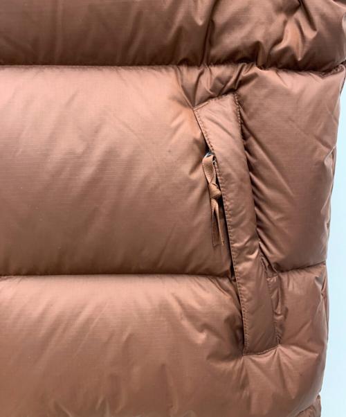 THE NORTH FACE（ザ ノース フェイス）THE NORTH FACE (ザ ノース フェイス) ダウンベスト　700フィル ブラウン サイズ:XLの古着・服飾アイテム