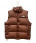 THE NORTH FACE（ザ ノース フェイス）の古着「ダウンベスト　700フィル」｜ブラウン