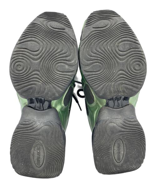 NIKE（ナイキ）NIKE (ナイキ) スニーカー グリーン×ブラック サイズ:25.5の古着・服飾アイテム