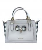 Samantha Vegaサマンサベガ）の古着「2WAYバッグ」｜ベージュ×ライトピンク