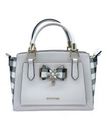 Samantha Vega（サマンサベガ）の古着「2WAYバッグ」｜ベージュ×ライトピンク