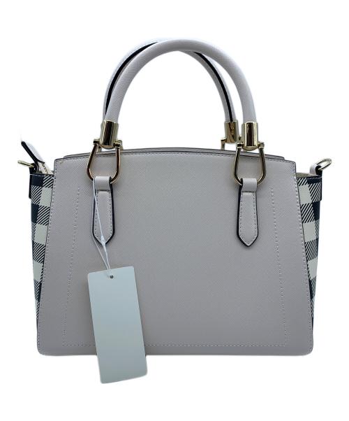 Samantha Vega（サマンサベガ）Samantha Vega (サマンサベガ) 2WAYバッグ ベージュ×ライトピンクの古着・服飾アイテム