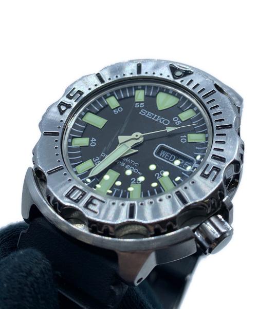 SEIKO（セイコー）SEIKO (セイコー) ダイバーズウォッチ ブラックモンスター デイデイトの古着・服飾アイテム