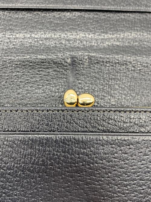 Vivienne Westwood（ヴィヴィアンウエストウッド）Vivienne Westwood (ヴィヴィアンウエストウッド) 長財布 ブラックの古着・服飾アイテム