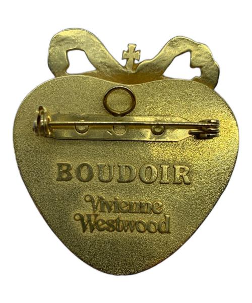 Vivienne Westwood（ヴィヴィアンウエストウッド）Vivienne Westwood (ヴィヴィアンウエストウッド) ブローチ ゴールドの古着・服飾アイテム