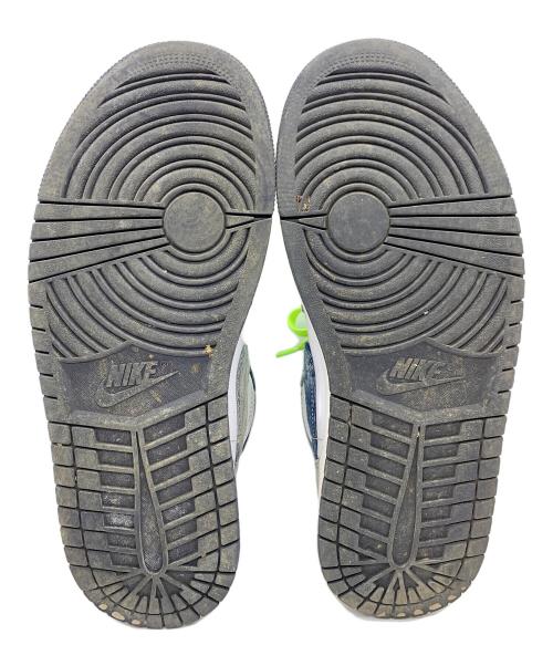 NIKE（ナイキ）NIKE (ナイキ) AIR JORDAN 1 LOW ブルー×ホワイト サイズ:27.5の古着・服飾アイテム