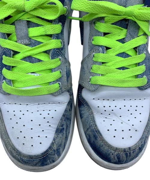 NIKE（ナイキ）NIKE (ナイキ) AIR JORDAN 1 LOW ブルー×ホワイト サイズ:27.5の古着・服飾アイテム