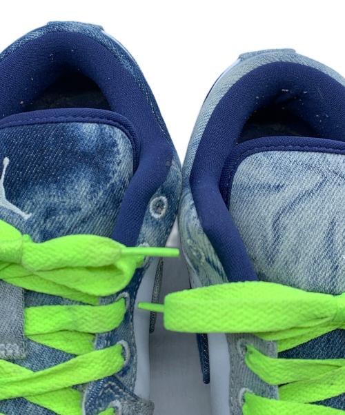 NIKE（ナイキ）NIKE (ナイキ) AIR JORDAN 1 LOW ブルー×ホワイト サイズ:27.5の古着・服飾アイテム