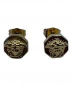 VERSACEヴェルサーチェ）の古着「スタッドピアス」｜ゴールド