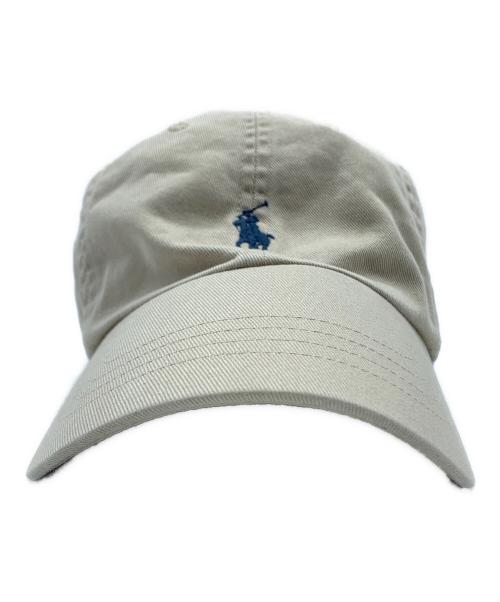 POLO RALPH LAUREN（ポロ・ラルフローレン）POLO RALPH LAUREN (ポロ・ラルフローレン) キャップ ベージュの古着・服飾アイテム