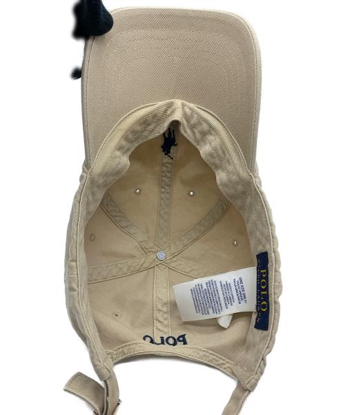 POLO RALPH LAUREN（ポロ・ラルフローレン）POLO RALPH LAUREN (ポロ・ラルフローレン) キャップ ベージュの古着・服飾アイテム
