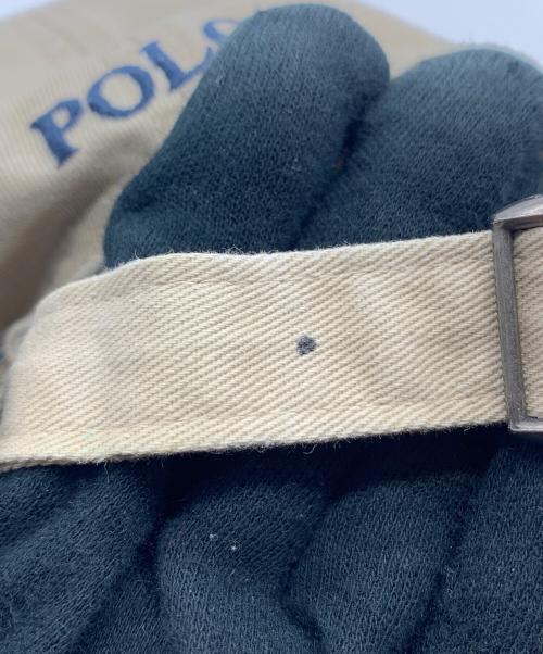 POLO RALPH LAUREN（ポロ・ラルフローレン）POLO RALPH LAUREN (ポロ・ラルフローレン) キャップ ベージュの古着・服飾アイテム